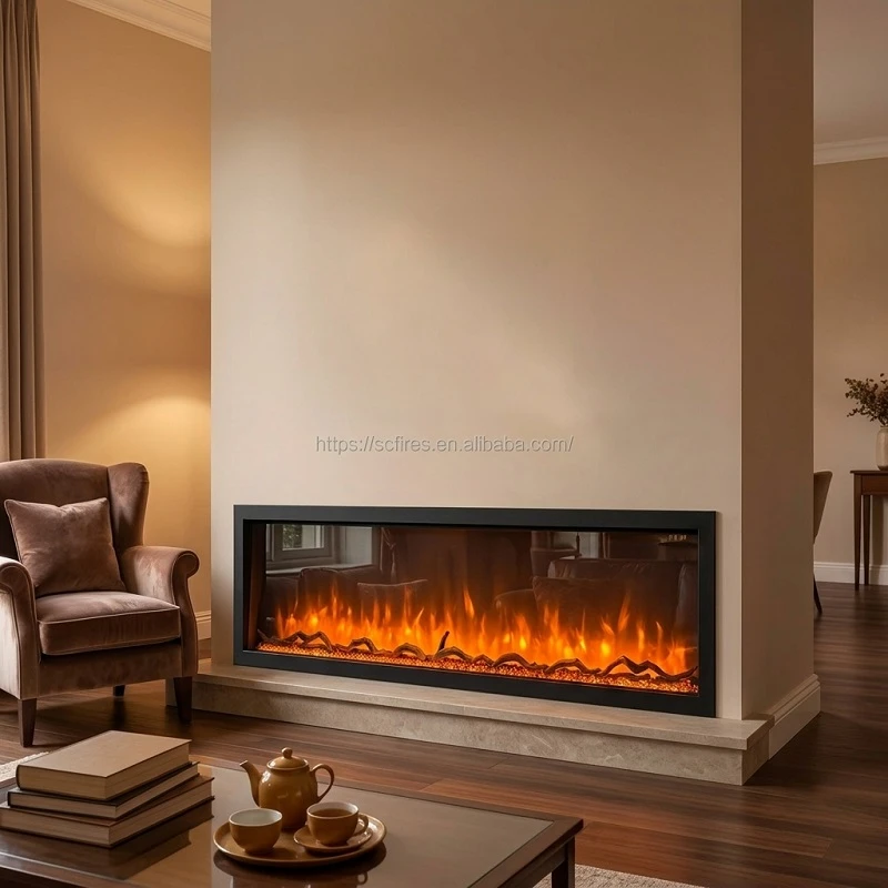 Wall Recessed and Wall Mounted Electric Fireplace 100inch3 Wall Recessed and Wall Mounted Electric Fireplace 100inch3